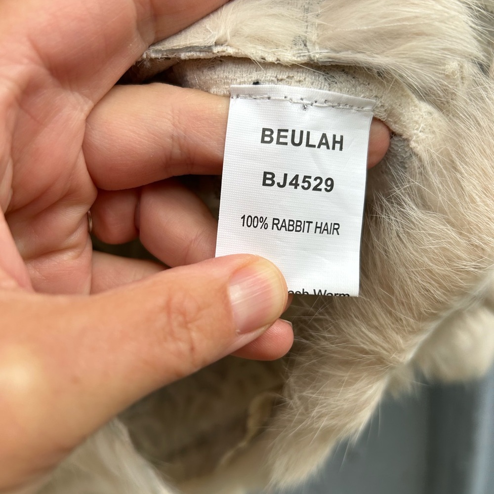 Beulah Rabbit Hair Jacket, M - Picture 8 of 11